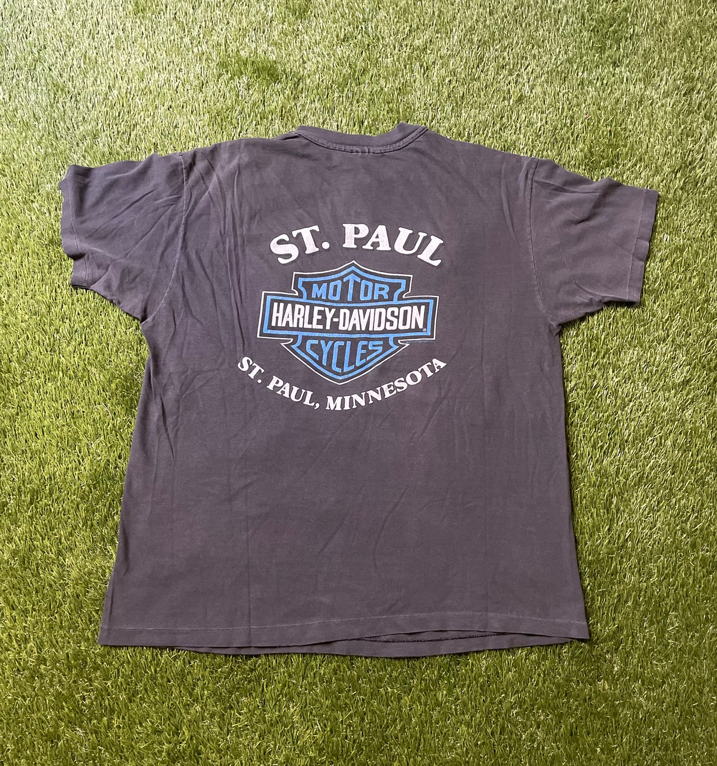 Vintage 90's Harley Davidson Eagle T Shirt
