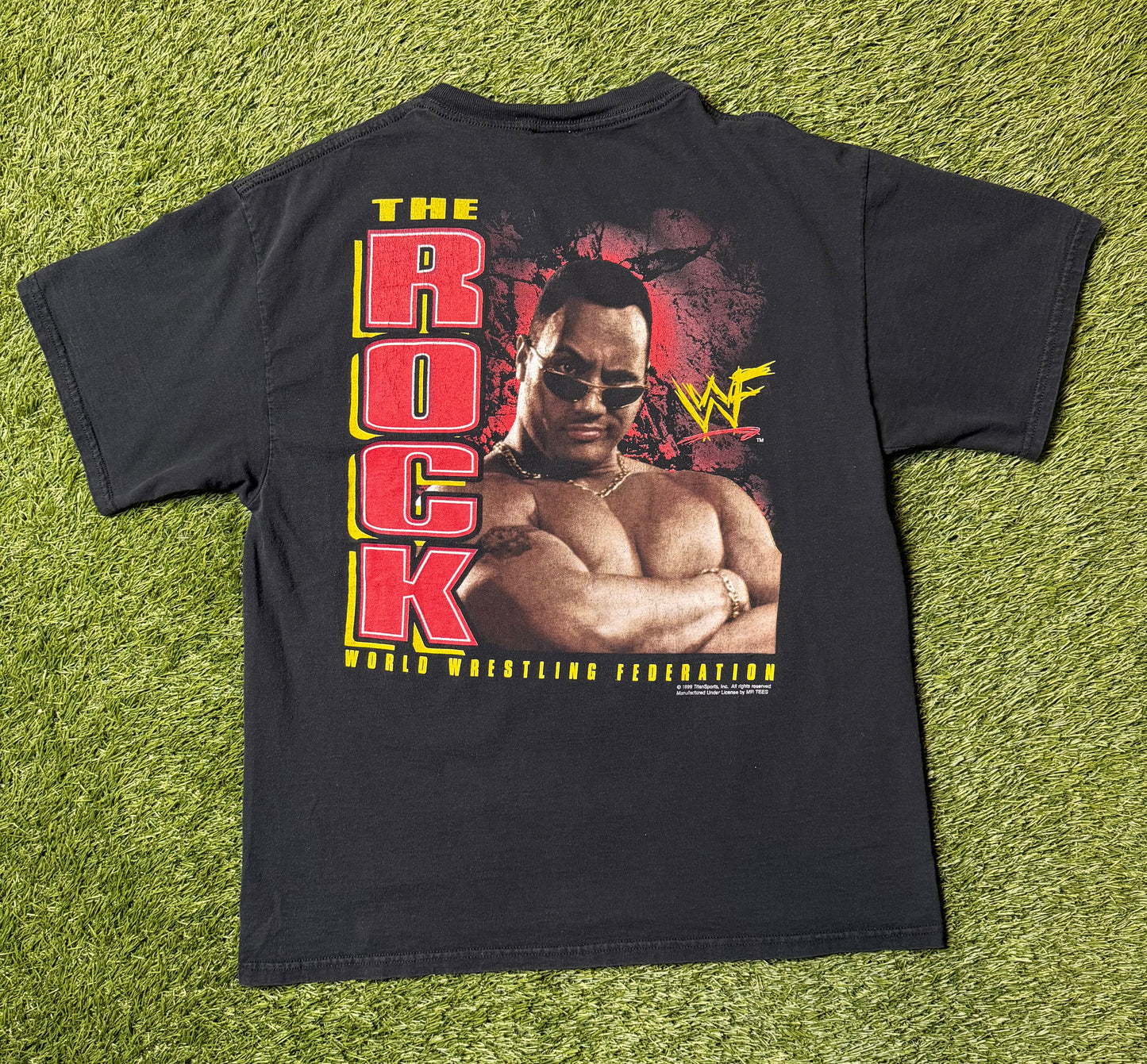 Vintage 1999 WWF The Rock T Shirt