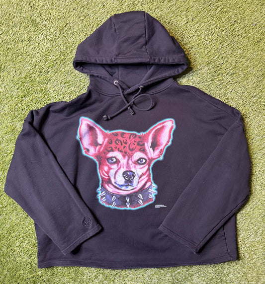 Joe Freshgoods Chihuahua Cropped Hoodie