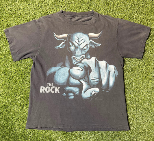 Vintage 90's The Rock Wrestling T Shirt