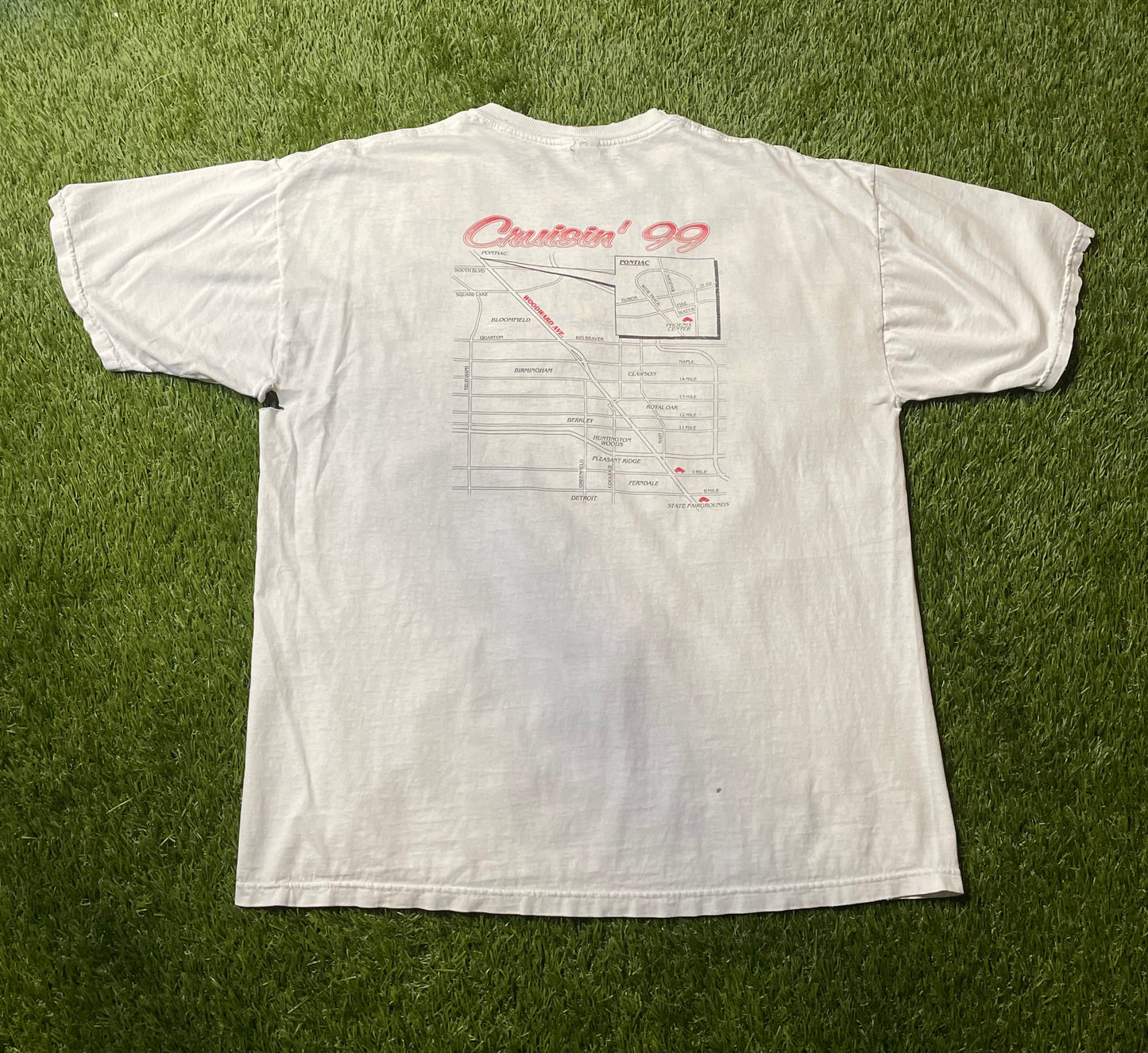 Vintage 1999 Woodward Dream Cruise T Shirt