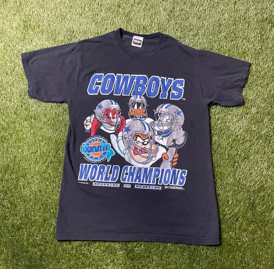 Vintage 1994 Dallas Cowboys Looney Toons T Shirt
