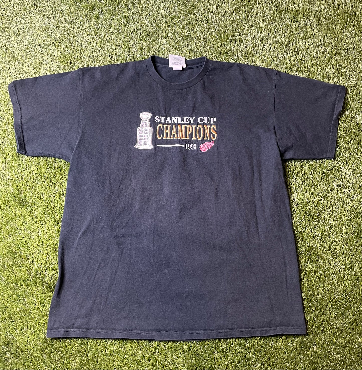 Vintage 1998 Detroit Red Wings T Shirt