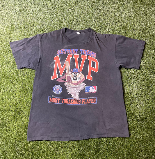 Vintage 1993 Detroit Tigers Taz T Shirt