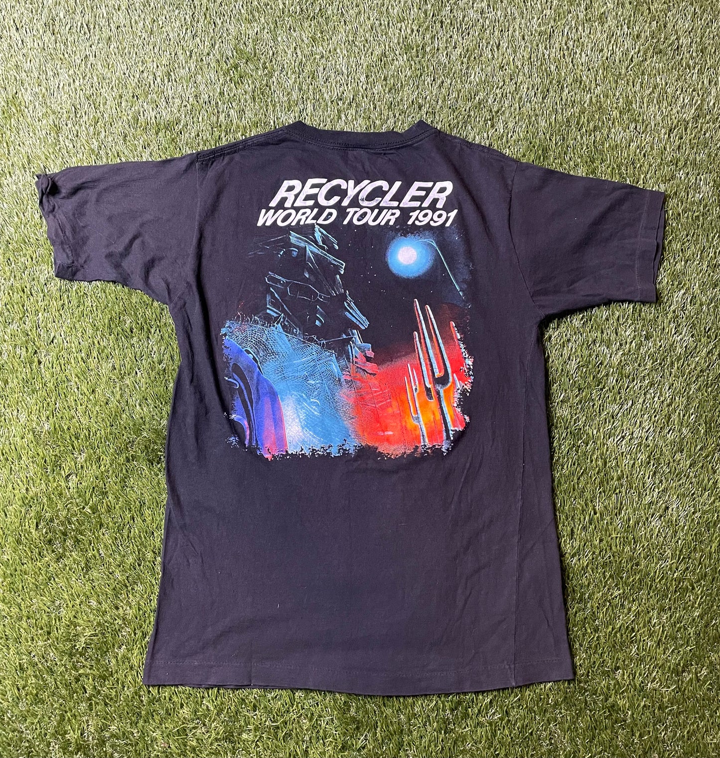 Vintage 90's ZZ Top Recycler Tour T Shirt