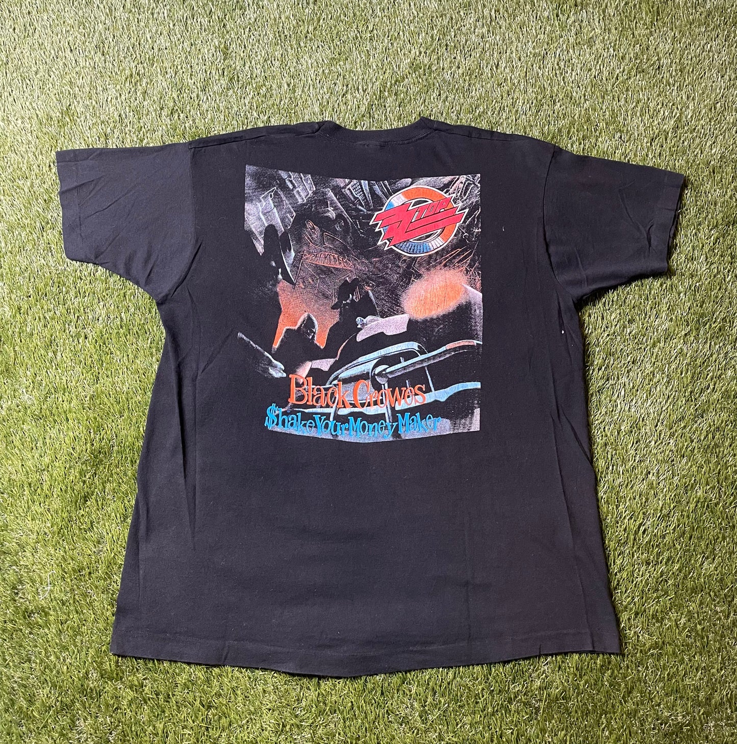 Vintage 1991 ZZ Top Tour T Shirt