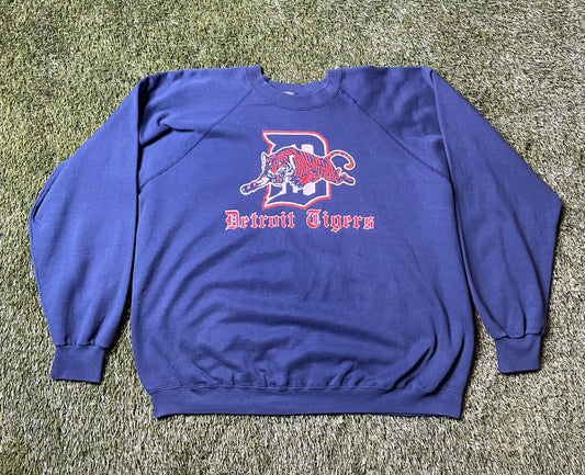 Vintage 80's Detroit Tigers Crewneck