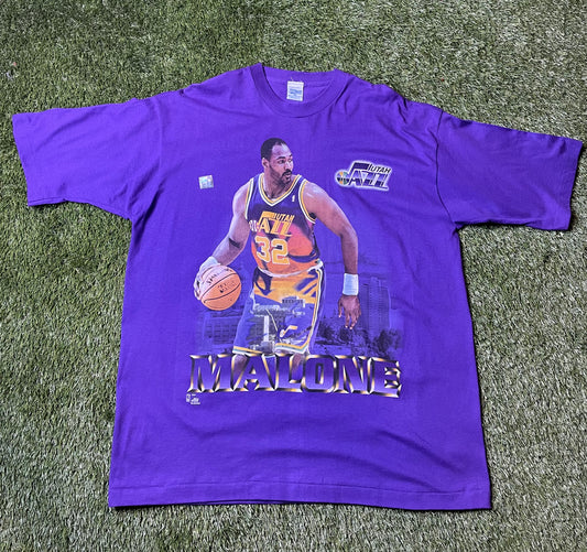 Vintage NWT 90's Karl Malone T Shirt