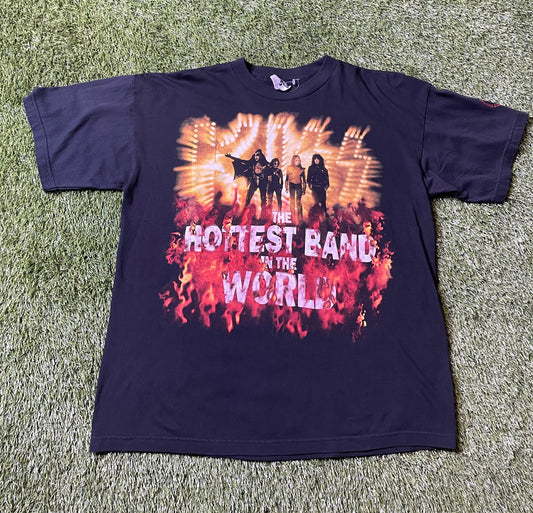 Vintage Kiss Hottest Band in the World T Shirt