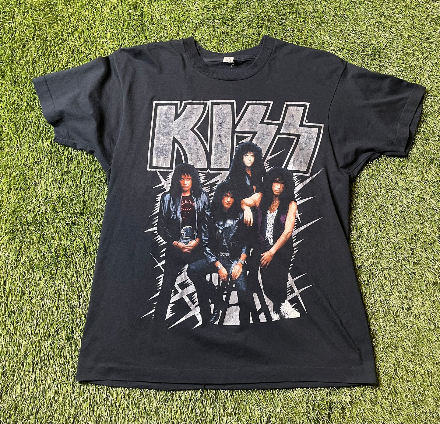 Vintage 1990 Kiss Hot in the Shade T Shirt