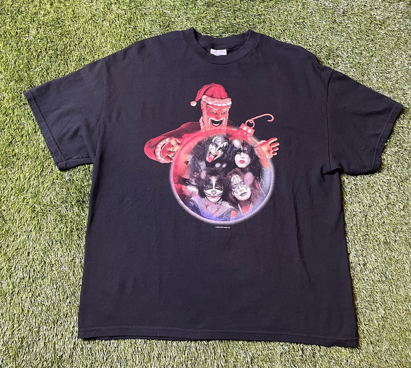 Vintage 2000 Kiss Christmas T Shirt