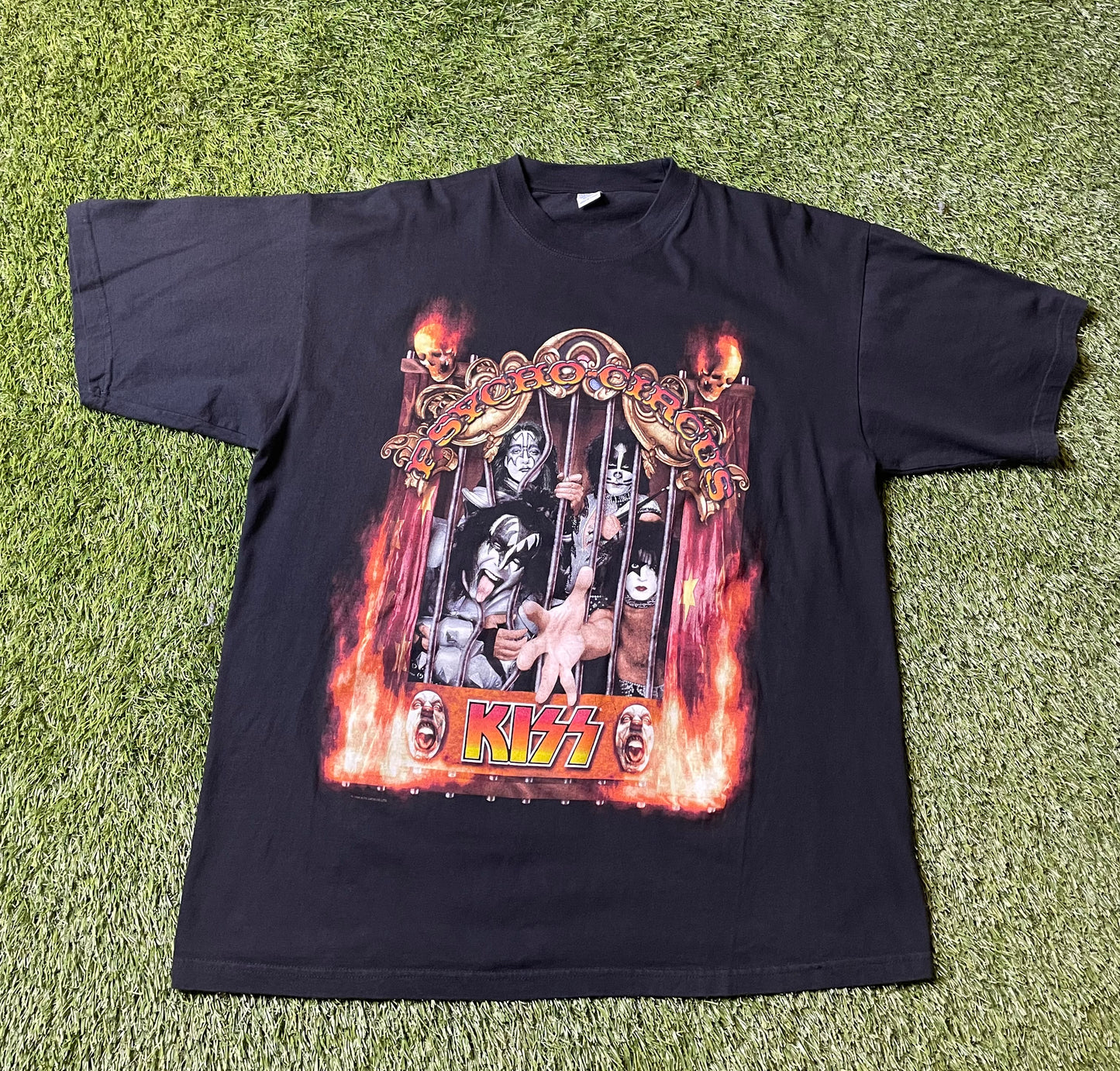 Vintage 1998 Kiss Completely Psycho Band T Shirt