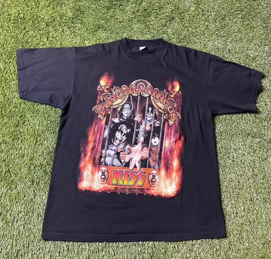 Vintage 1998 Kiss Completely Psycho Band T Shirt