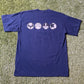 Vintage 1998 Kiss Psycho Circus Blue T Shirt