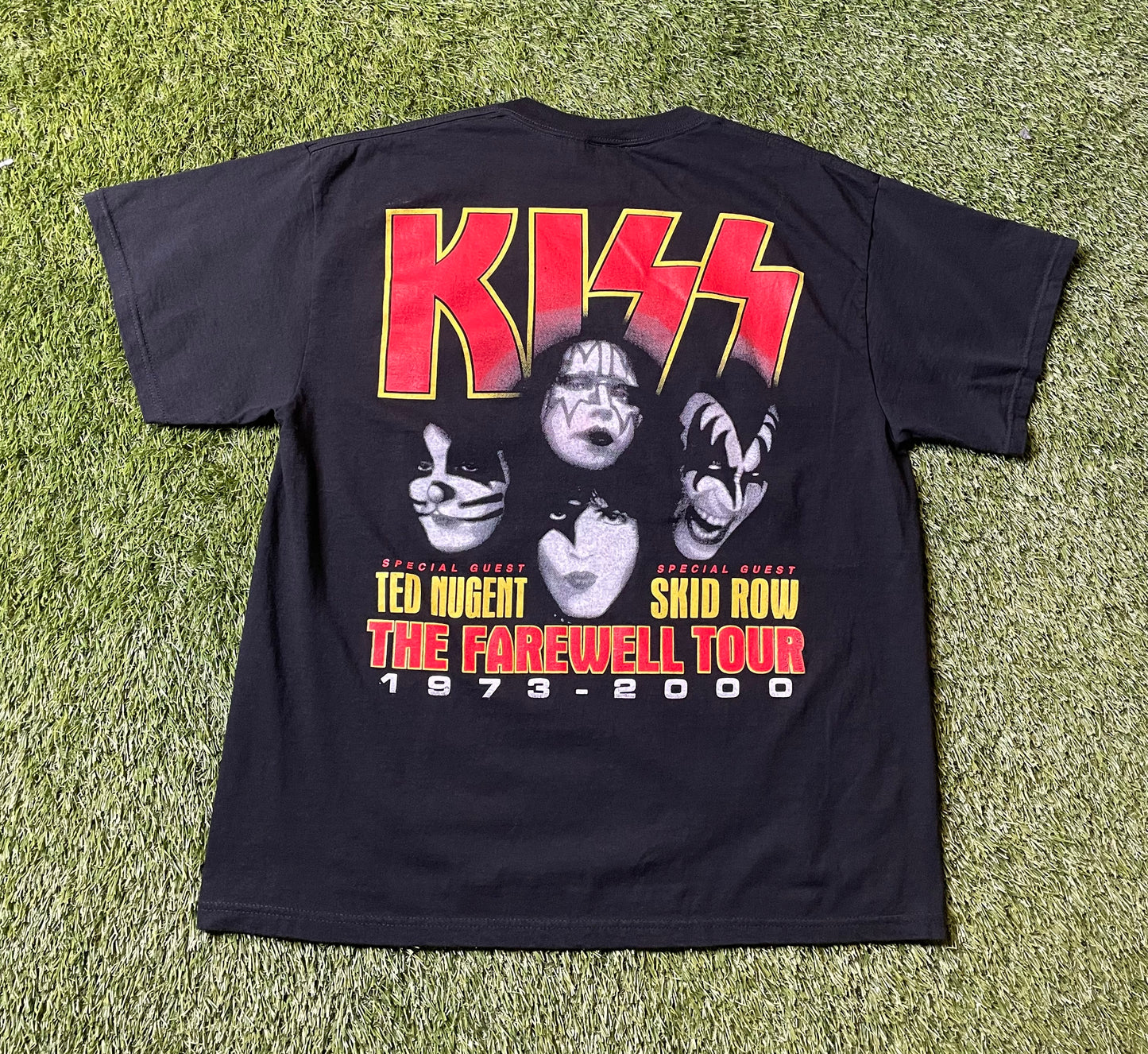 Vintage 2000 Kiss Farewell Tour T Shirt