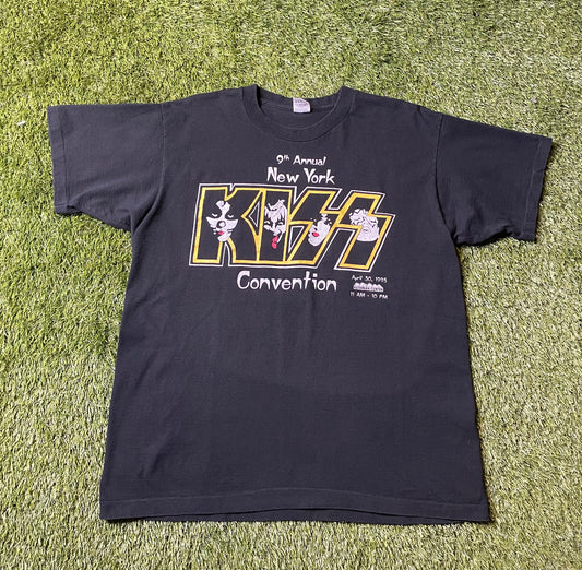 Vintage 1995 Kiss Convention T Shirt