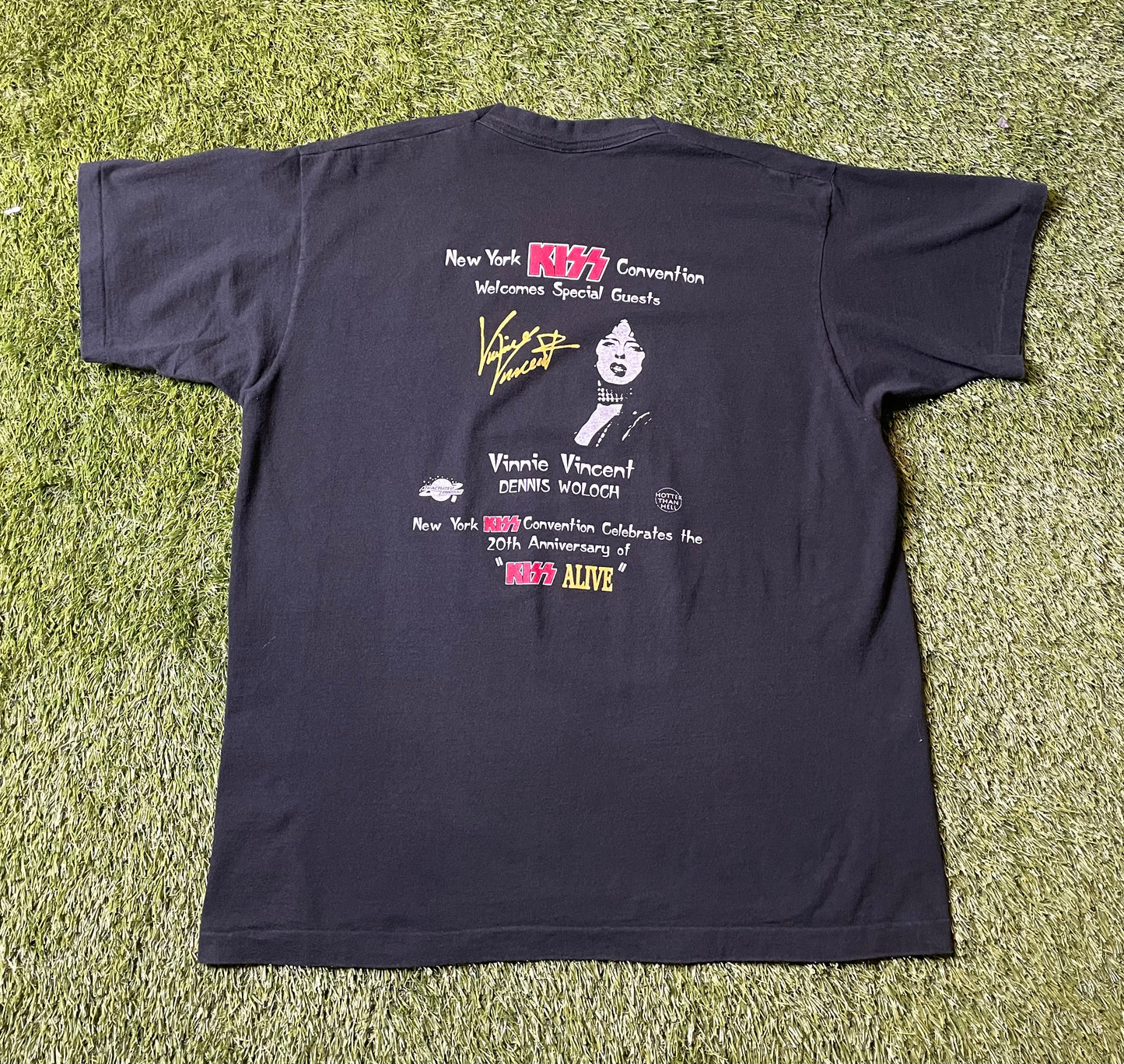 Vintage 1995 Kiss Convention T Shirt
