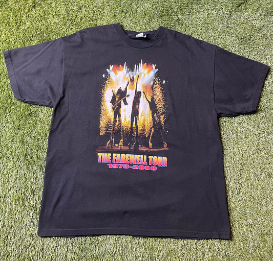Vintage 2000 Kiss Farewell Tour T Shirt
