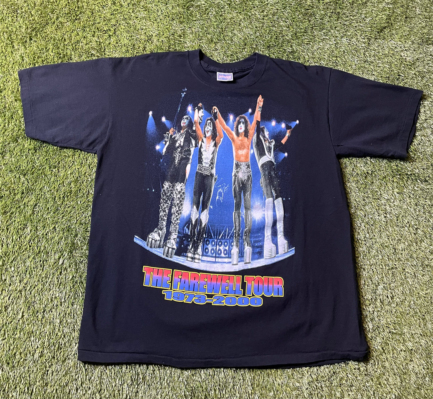 Vintage 2000 Kiss Farewell Tour T Shirt