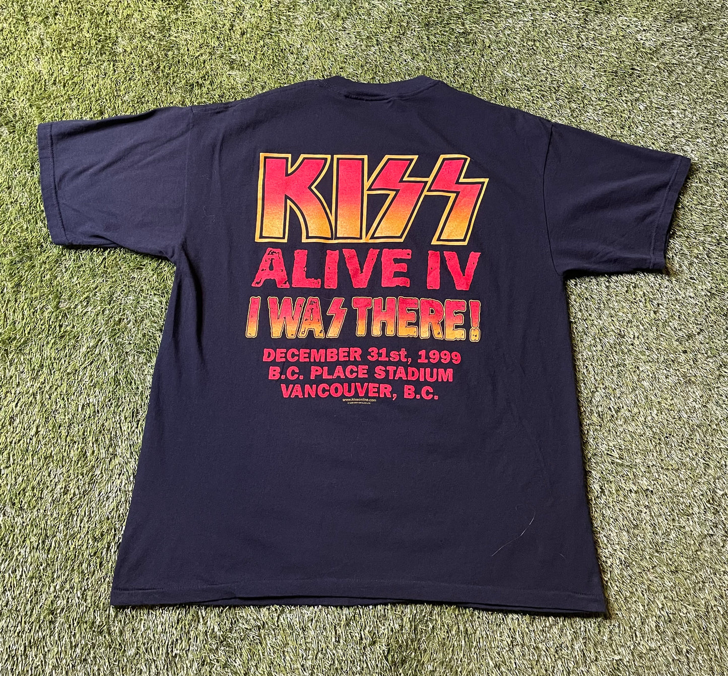 Vintage 1999 Kiss Alive IV T Shirt