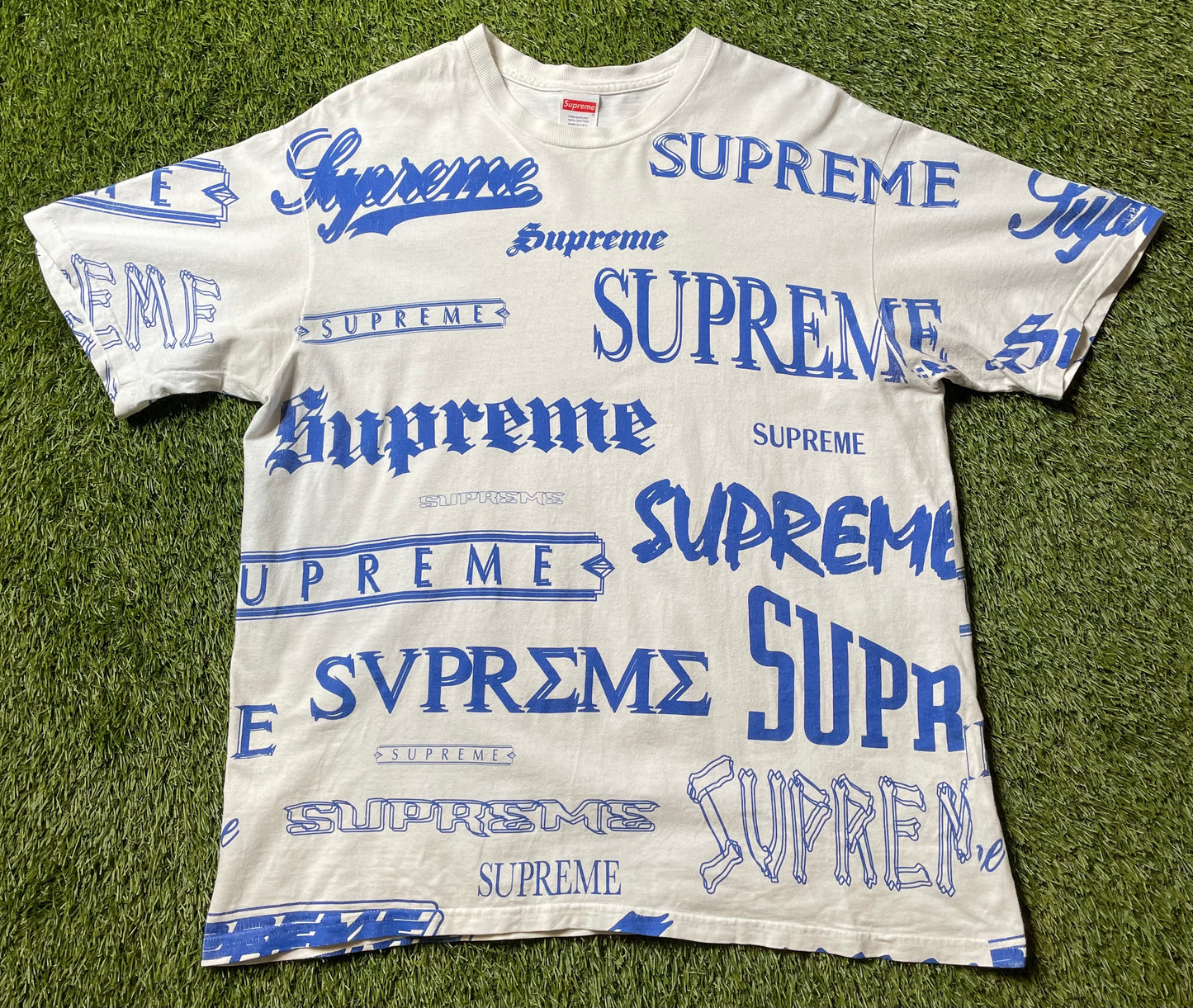 Supreme Multi Logo T Shirt