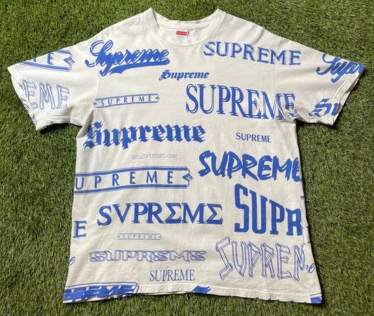Supreme Multi Logo T Shirt