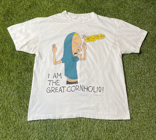 Vintage 1995 Beavis & Butthead Cornholio T Shirt