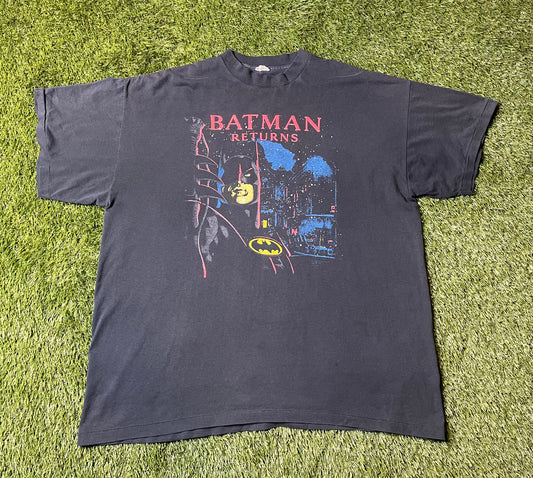 Vintage 90's Batman Returns Movie Promo T Shirt