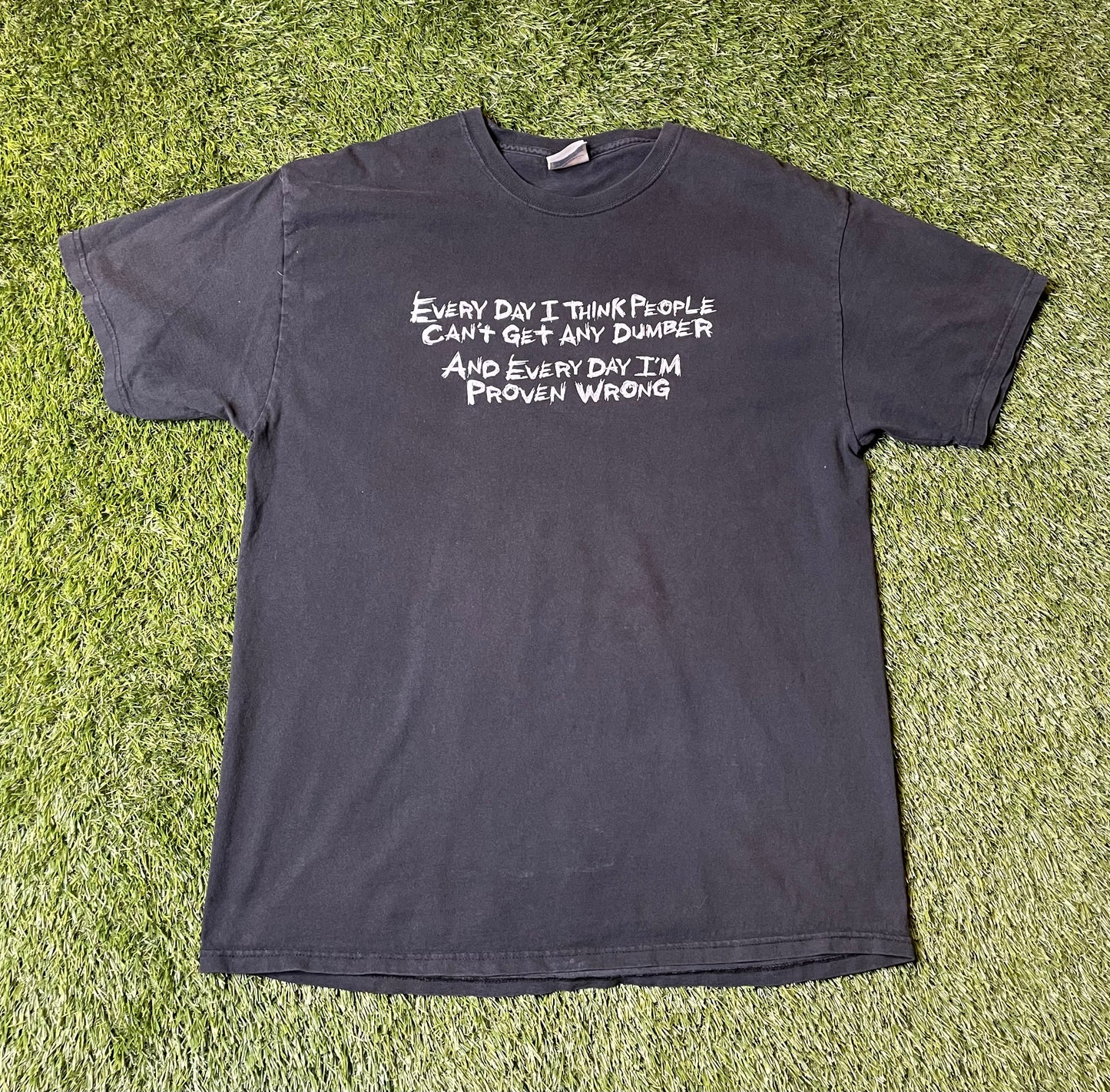 Vintage 90's Dumb People T Shirt
