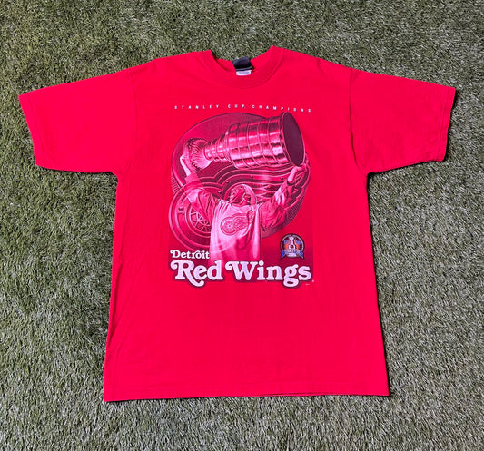 Vintage 1998 Detroit Red Wings Stanley Cup T Shirt