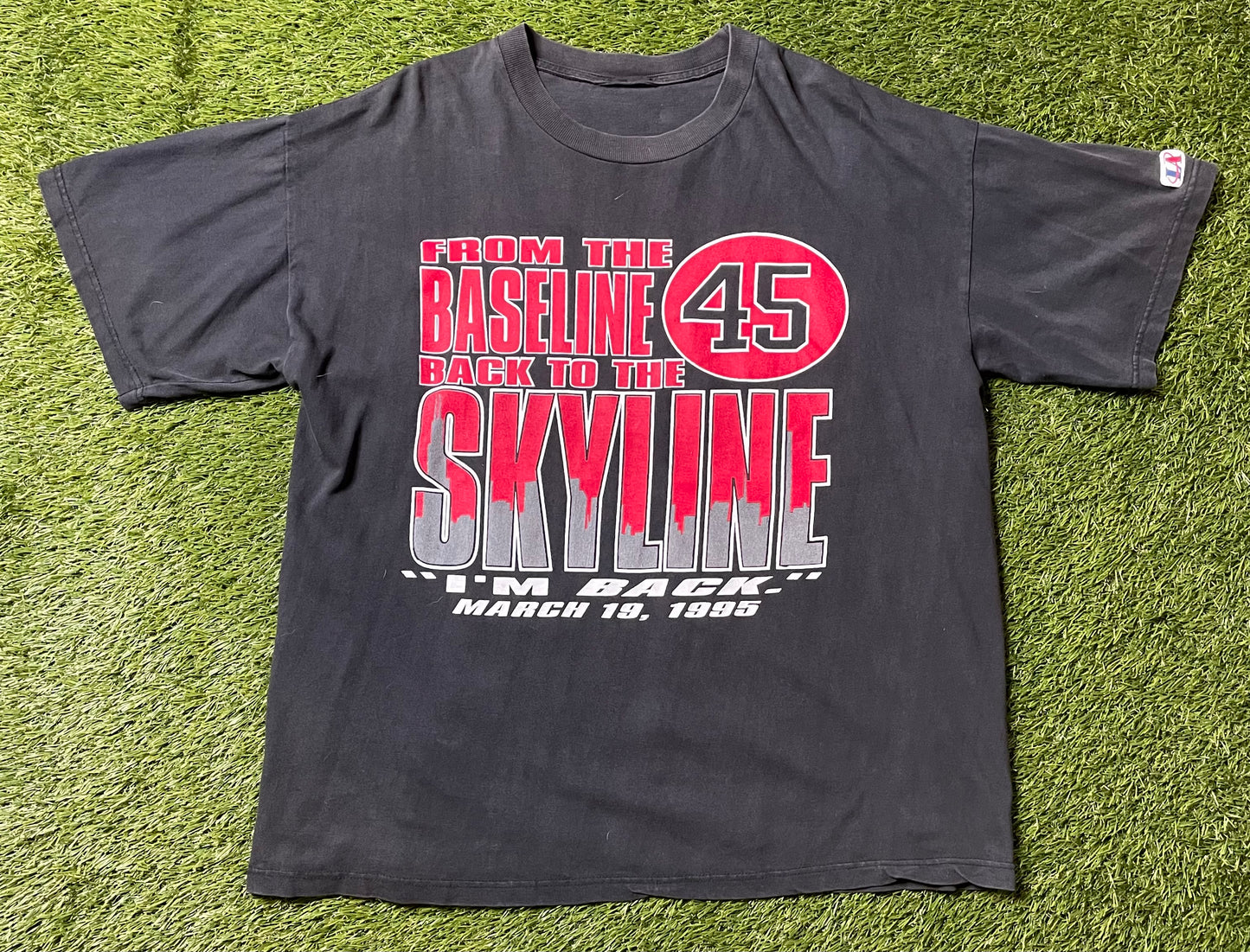 Vintage 1995 Im Back Michael Jordan T Shirt