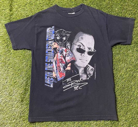 Vintage 2001 WWF The Rock Smacketh T Shirt