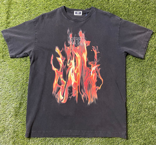 Kith Flames T Shirt