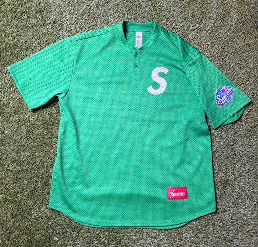 Supreme S Logo Baseball Henley (SS25)