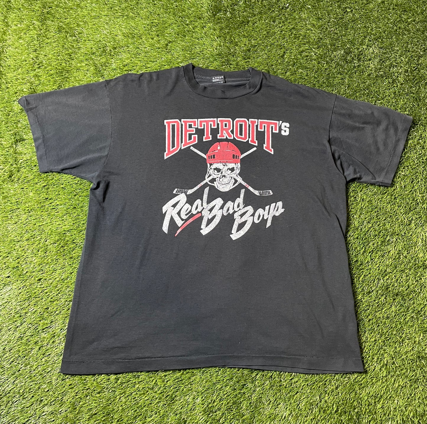 Vintage 90's Detroits Real Bad Boys T Shirt