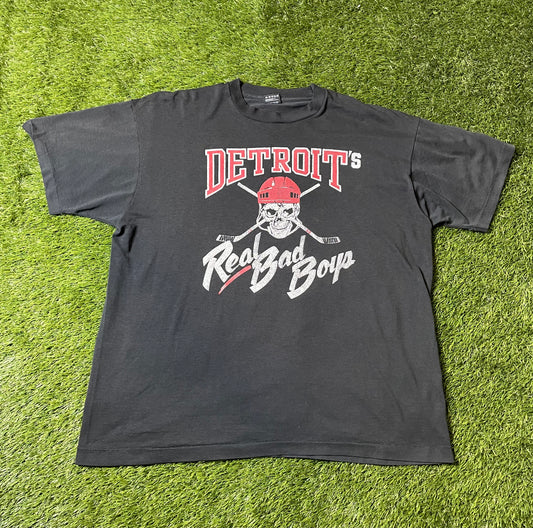 Vintage 90's Detroits Real Bad Boys T Shirt