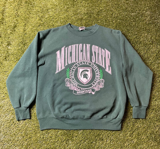 Vintage 90's Michigan State Crewneck