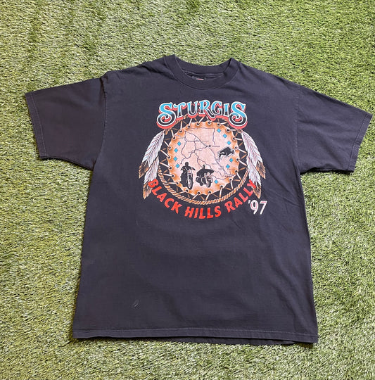 Vintage 1997 Sturgis Biker T Shirt