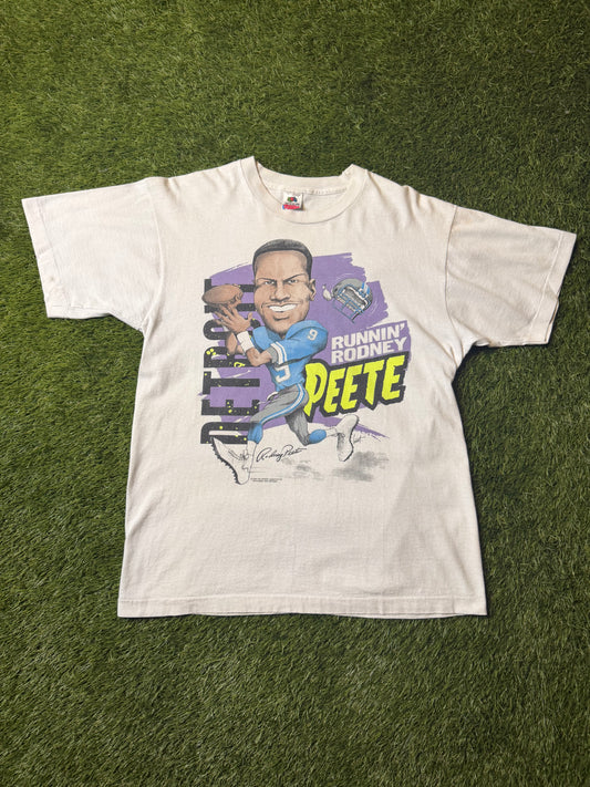 Vintage 1999 Rodney Pete Detroit Lions T Shirt