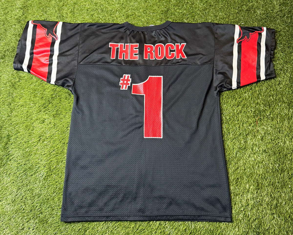 Vintage The Rock WWF Football Jersey