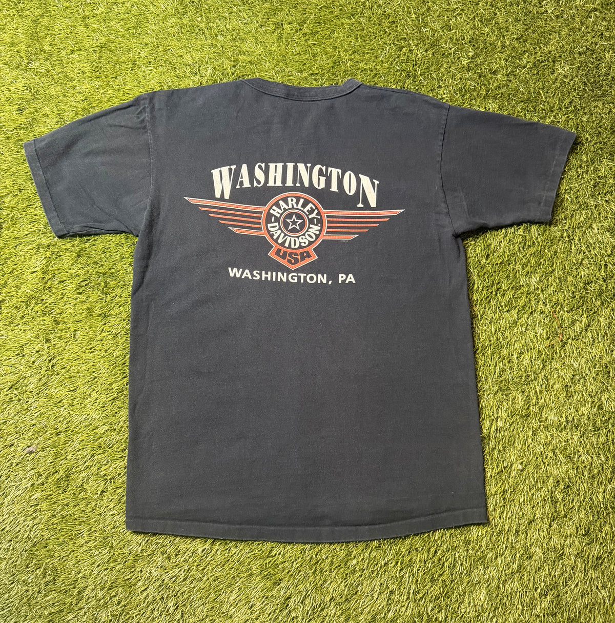 Vintage 1998 Harley Davidson Button Down T Shirt