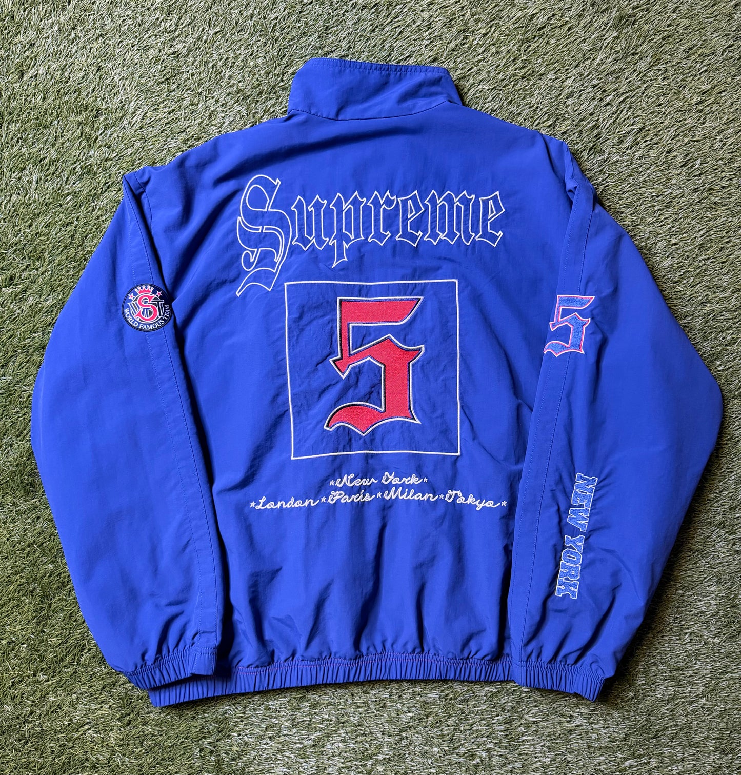 Supreme Old English Track Jacket
