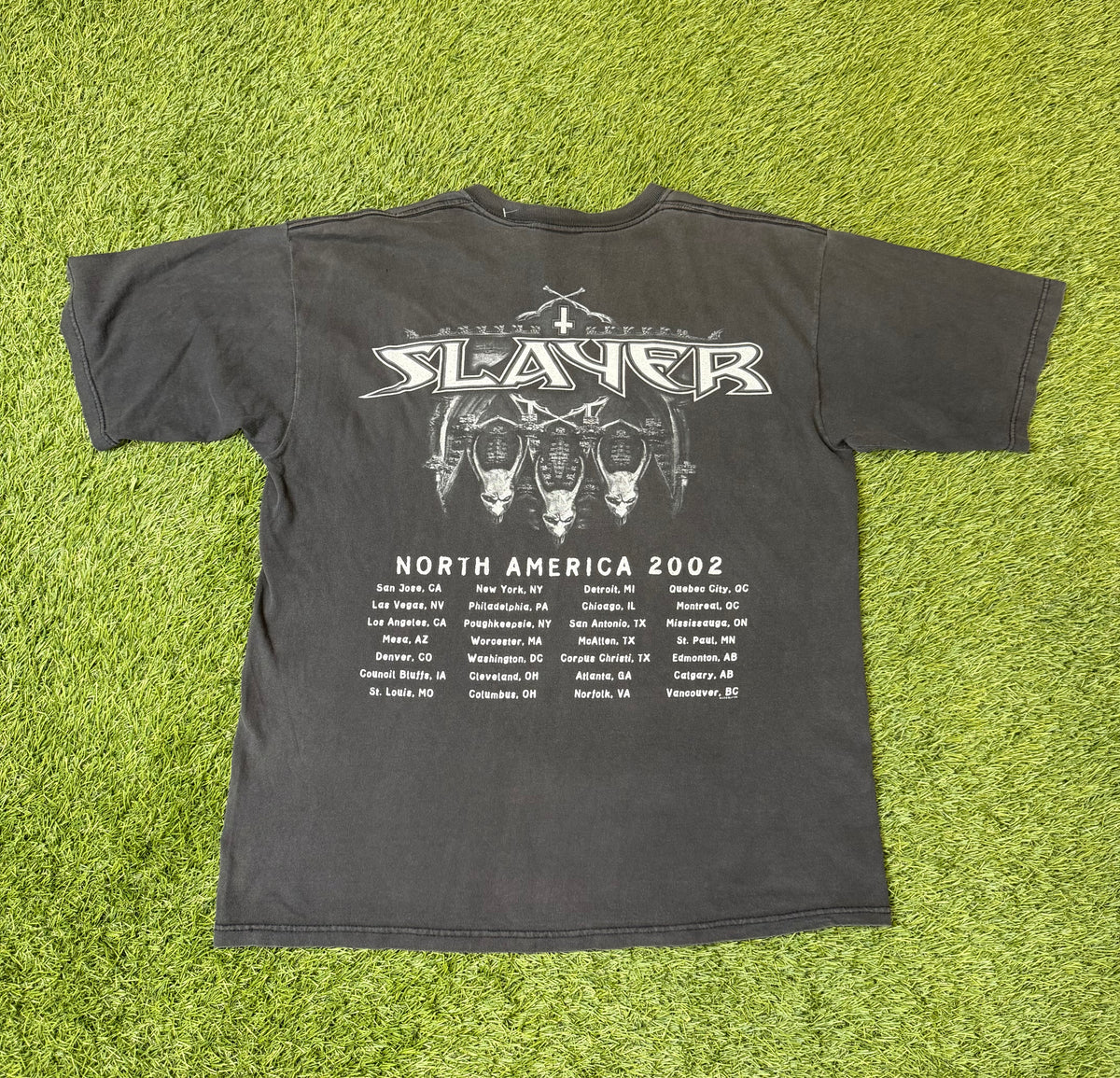 Vintage 2002 Slayer T Shirt