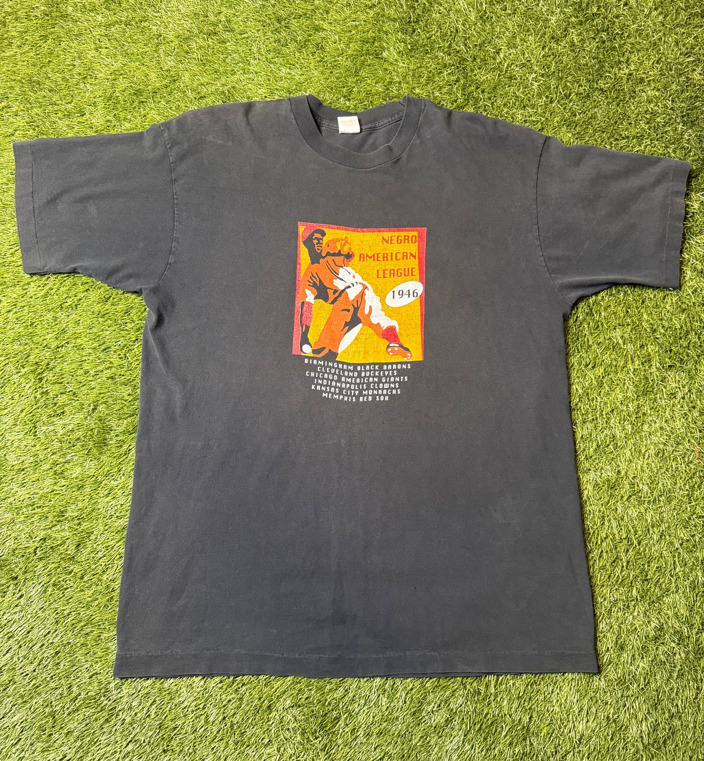 Vintage 90's Negro American League T Shirt