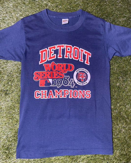 Vintage 1984 Detroit Tigers World Series T Shirt