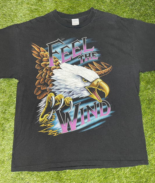 Vintage 2000's Feel the Wind T Shirt