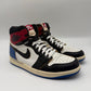 Jordan 1 Retro High Fragment x Union LA Varsity Red
