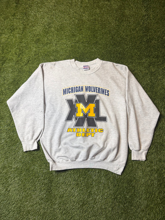 Michigan Athletic Dept Crewneck
