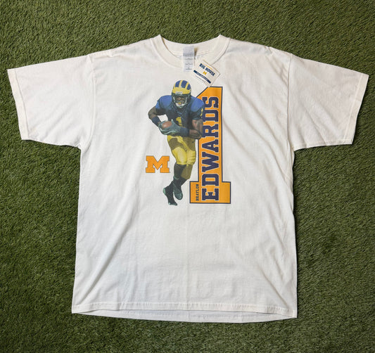 Vintage 2000's Braylon Edwards Michigan T Shirt