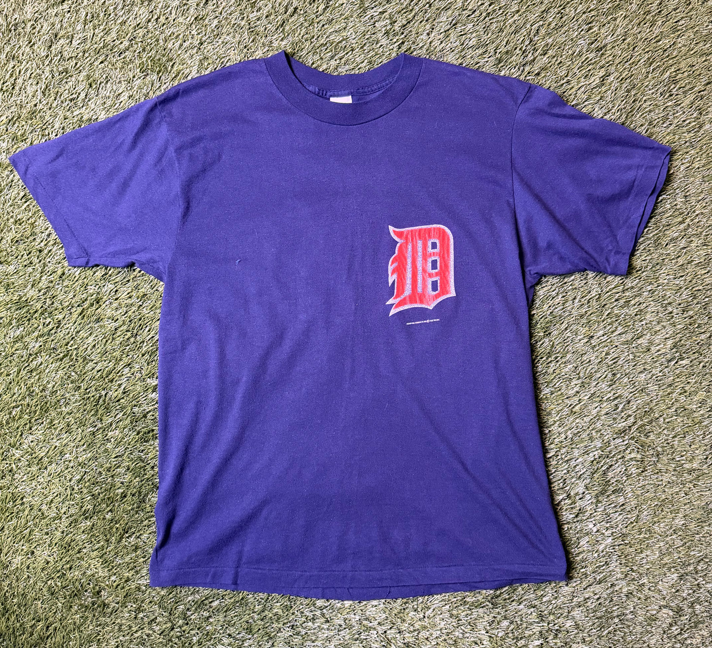 Vintage 80's Detroit D T Shirt